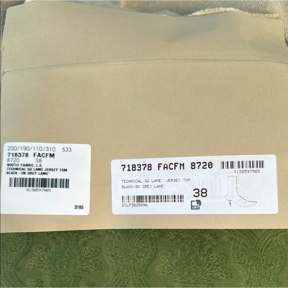 Gucci Black Heeled Boots with  Accents - Picture 15 of 15